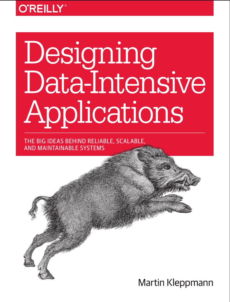 Designing Data-Intensive Applications book cover